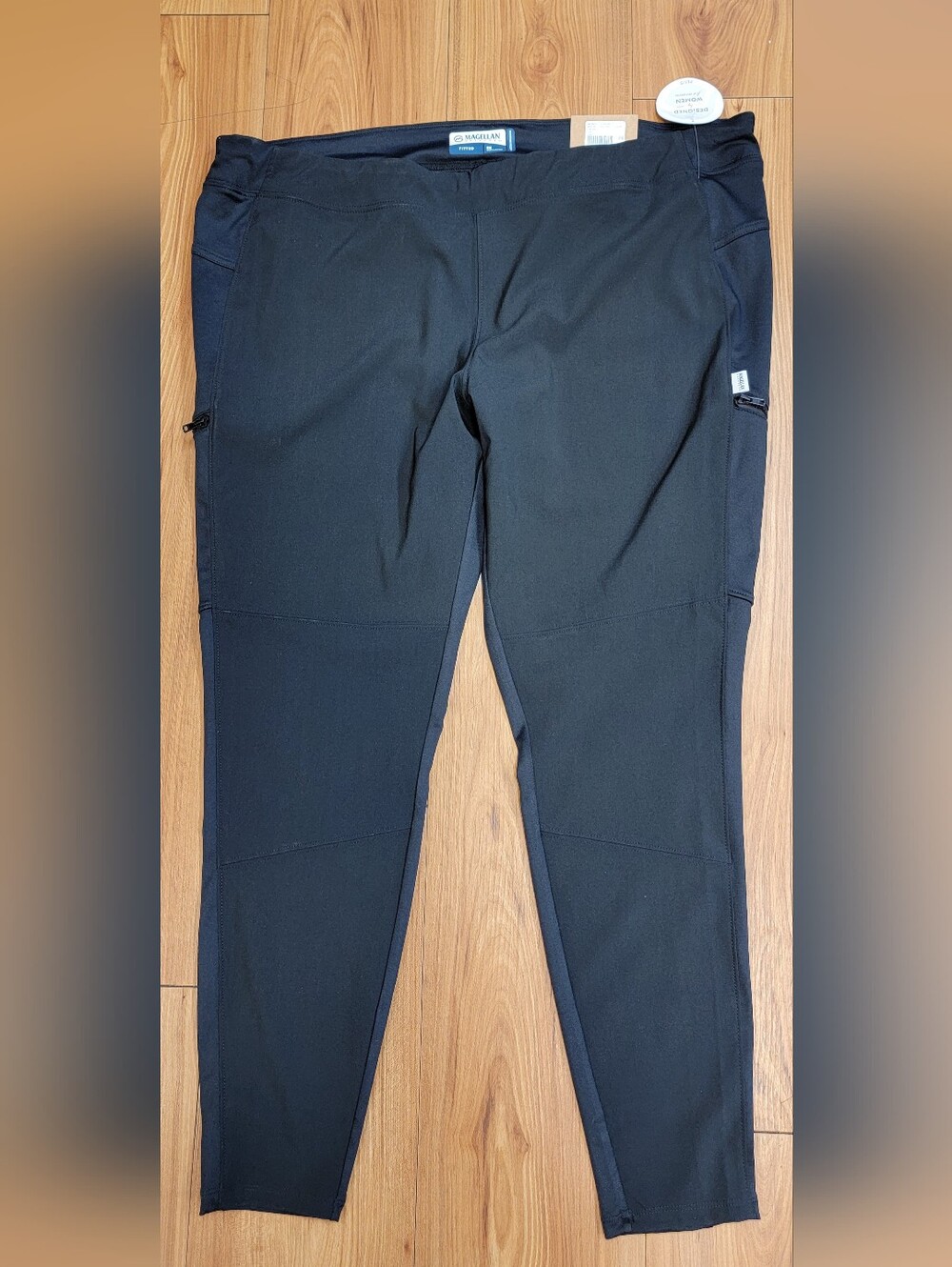 Women'sMagellan Outdoors Trail Trek Hybrid Pants - Black - Size 2X - NWT